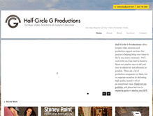 Tablet Screenshot of halfcircleg.com